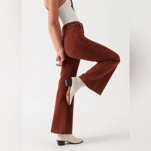 Rolla’s East Coast Flare Cord NWT, Chestnut